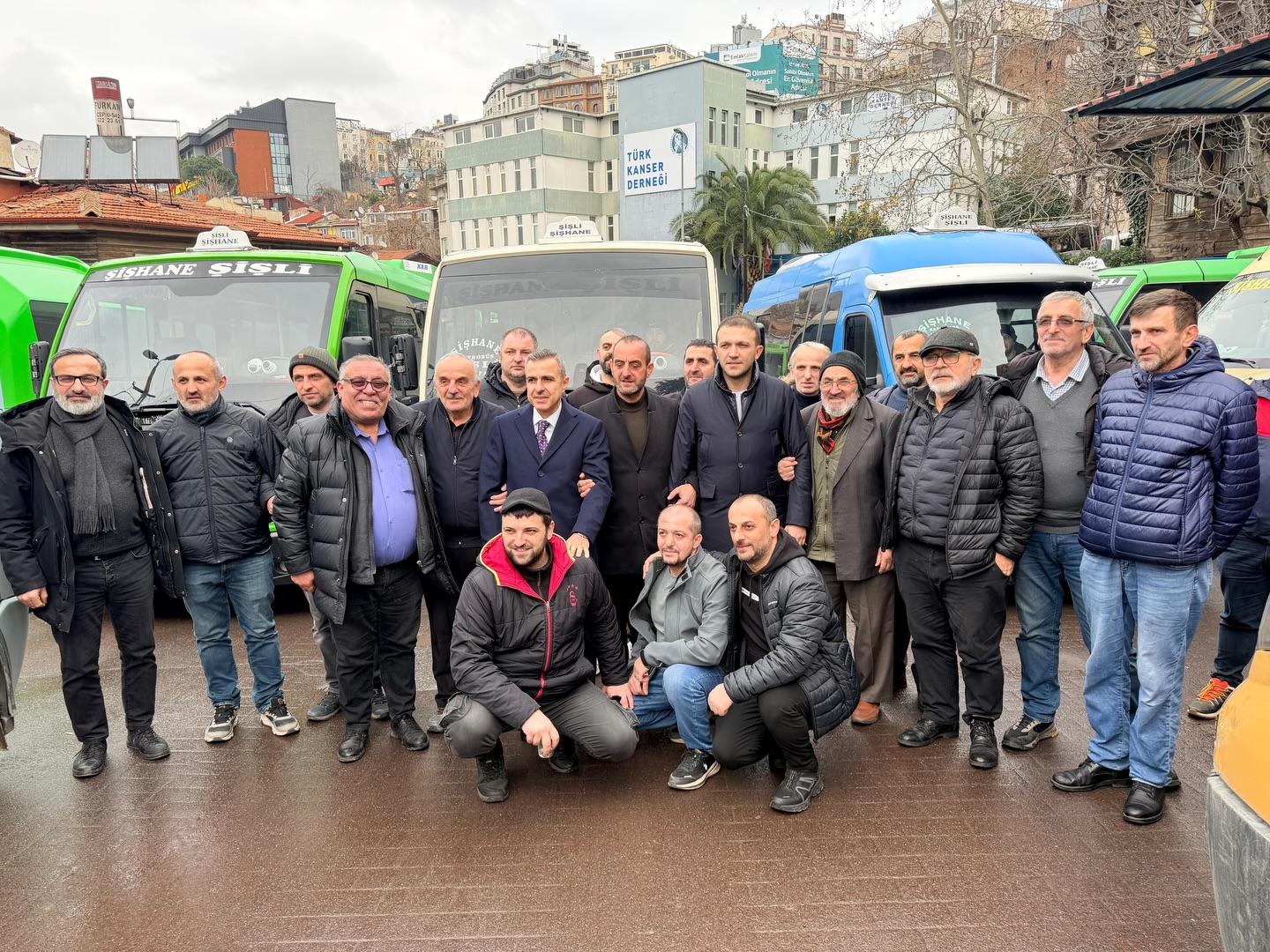 ŞİŞHANE–ŞİŞLİ MİNİBÜSÇÜ ESNAFIYLA KAHVALTI BULUŞMASI