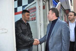 Küçükpitaye Zincirlikuyu cad. esnaf ziyareti